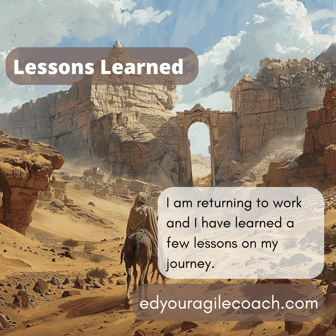 Lessons learned during my sabbatical.