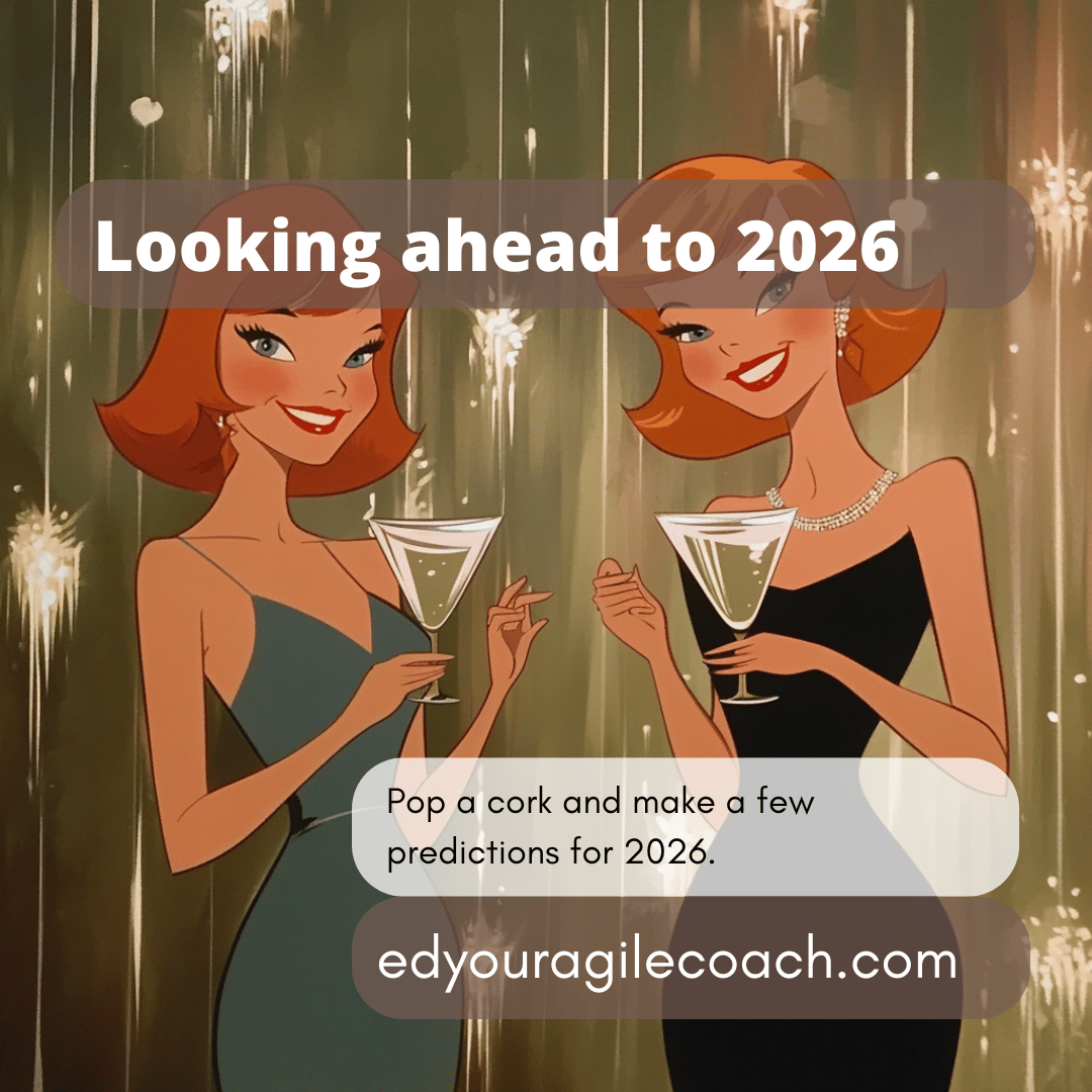 Two women in 1960's cocktail dresses having a toast on New Years eve.  